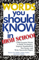 Words You Should Know In High School pdf