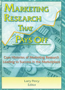 Read Pdf Marketing Research That Pays Off