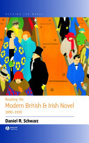 Read Pdf Reading the Modern British and Irish Novel 1890 - 1930