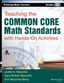 Teaching the Common Core Math Standards with Hands-On Activities, Grades 9-12 pdf