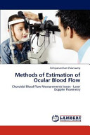 Methods Of Estimation Of Ocular Blood Flow