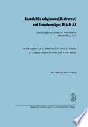 Spondylitis ankylosans (Bechterew) und Gewebsantigen HLA-B 27