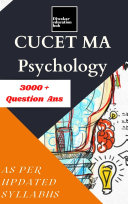 CUCET MA Psychology Question Bank [ MCQ] 3000+ Question Answer Chapter Wise
