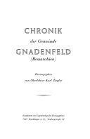 Chronik der Gemeinde Gnadenfeld (Bessarabien)