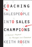 Coaching Salespeople into Sales Champions pdf