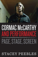 Read Pdf Cormac McCarthy and Performance