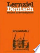Lernziel Deutsch