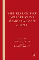 Read Pdf The Search for Deliberative Democracy in China