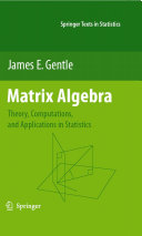 Matrix Algebra Book
