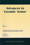 Read Pdf Advances in Ceramic Armor