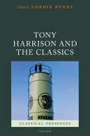 Read Pdf Tony Harrison and the Classics