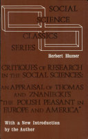 Read Pdf Critiques of Research in the Social Sciences
