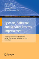 Systems, Software and Services Process Improvement Book