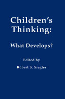 Read Pdf Children's Thinking