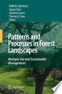 Patterns And Processes In Forest Landscapes