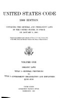 United States Code 2000 Edition