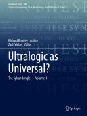 Read Pdf Ultralogic as Universal?