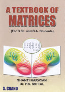 A Textbook of Matrices pdf