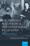 Read Pdf Sir Harold Nicolson and International Relations