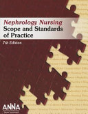 Nephrology Nursing Scope And Standards Of Practice