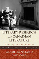 Read Pdf Literary Research and Canadian Literature