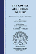 Read Pdf The Gospel according to Luke