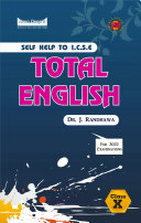Read Pdf Self-Help to ICSE Total English 10 (For 2022 Examinations)