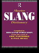 Read Pdf Shorter Slang Dictionary