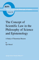 The Concept of Scientific Law in the Philosophy of Science and Epistemology