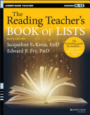 Read Pdf The Reading Teacher's Book of Lists