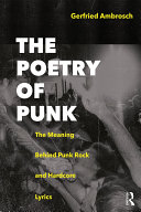 Read Pdf The Poetry of Punk