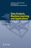 Read Pdf Data Analysis, Machine Learning and Applications