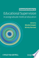 Essential Guide To Educational Supervision In Postgraduate Medical Education