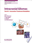 Intracranial Gliomas Part Iii Innovative Treatment Modalities