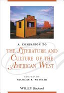 Read Pdf A Companion to the Literature and Culture of the American West
