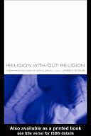 Read Pdf Religion With/Out Religion