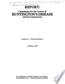 Report Commission For The Control Of Huntington S Diseases And Its Consequences