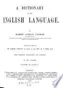    A    Dictionary of the English Language