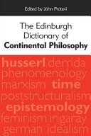 Read Pdf Edinburgh Dictionary of Continental Philosophy
