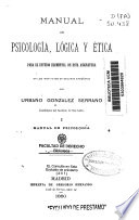 Manual De Psicolog A L Gica Y Tica