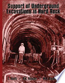 Support Of Underground Excavations In Hard Rock