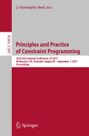Principles and Practice of Constraint Programming pdf