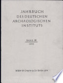 Jahrbuch Dt Archaeologischen Instituts Bd 88