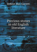 Read Pdf Precious stones in old English literature