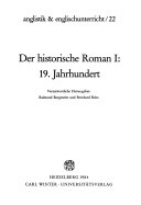 Der historische Roman. 1. 19. Jahrhundert