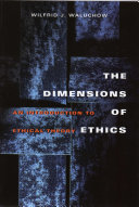 The Dimensions of Ethics