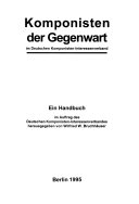Komponisten der Gegenwart im Deutschen Komponisten-Interessenverband