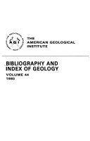 Bibliography And Index Of Geology