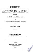 Berliner statistisches Jahrbuch