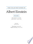 The Collected Papers Of Albert Einstein Volume 7 English 